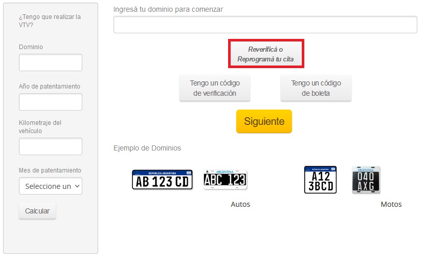 Cómo puedo consultar y modificar un turno VTV en CABA